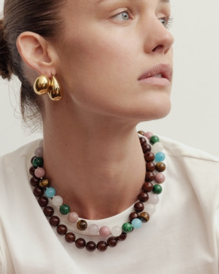 Tuscany Necklace Coffee