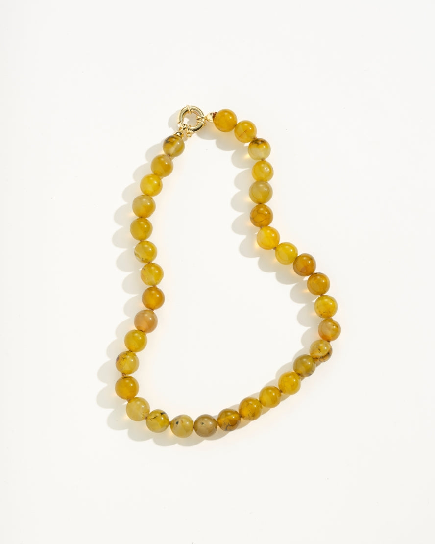 Tuscany Necklace Chartreuse