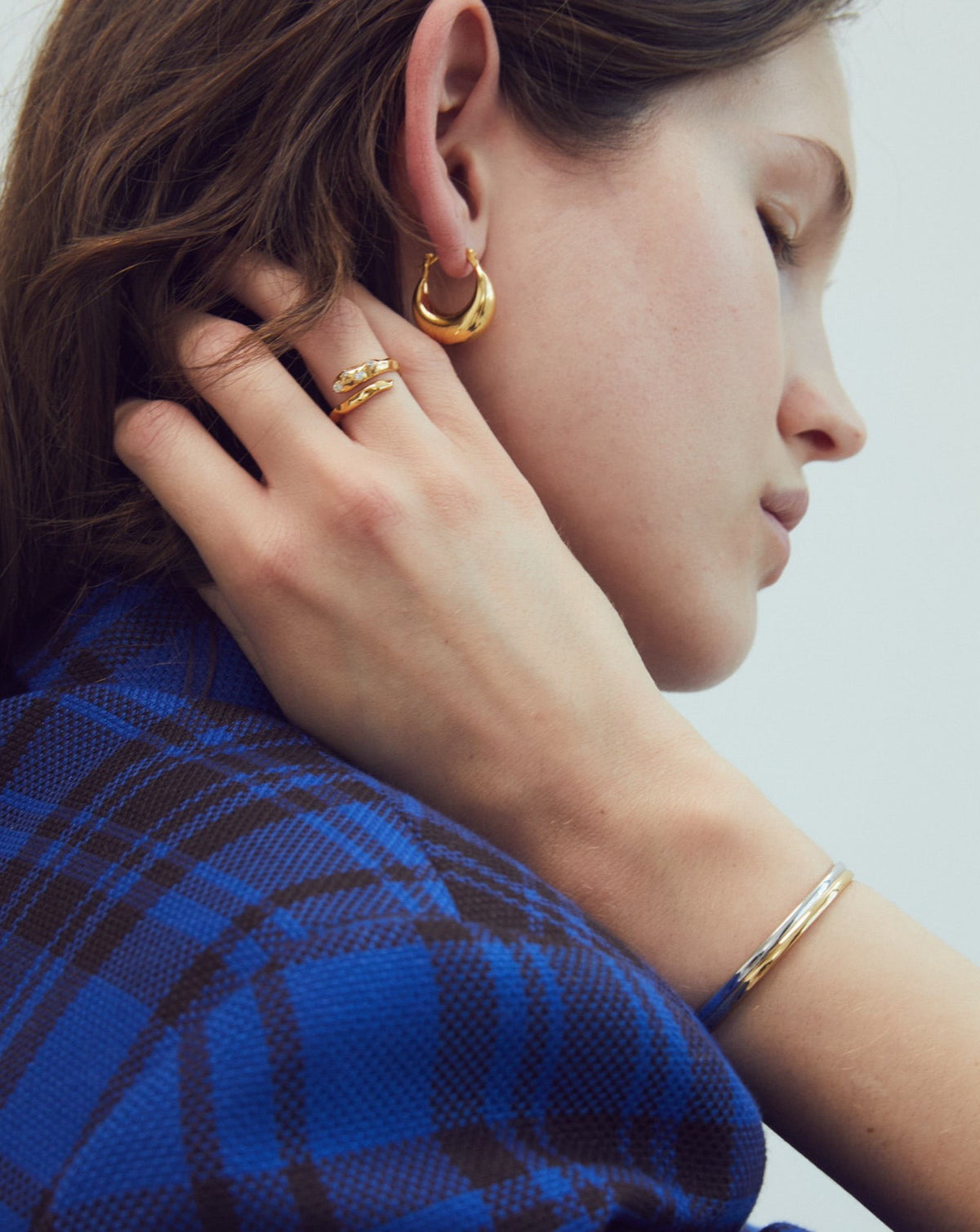 Baby Coralia Hoops Gold