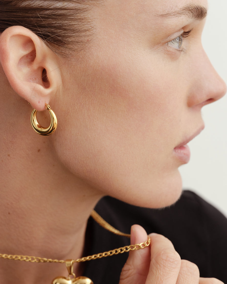 Baby Coralia Hoops Gold