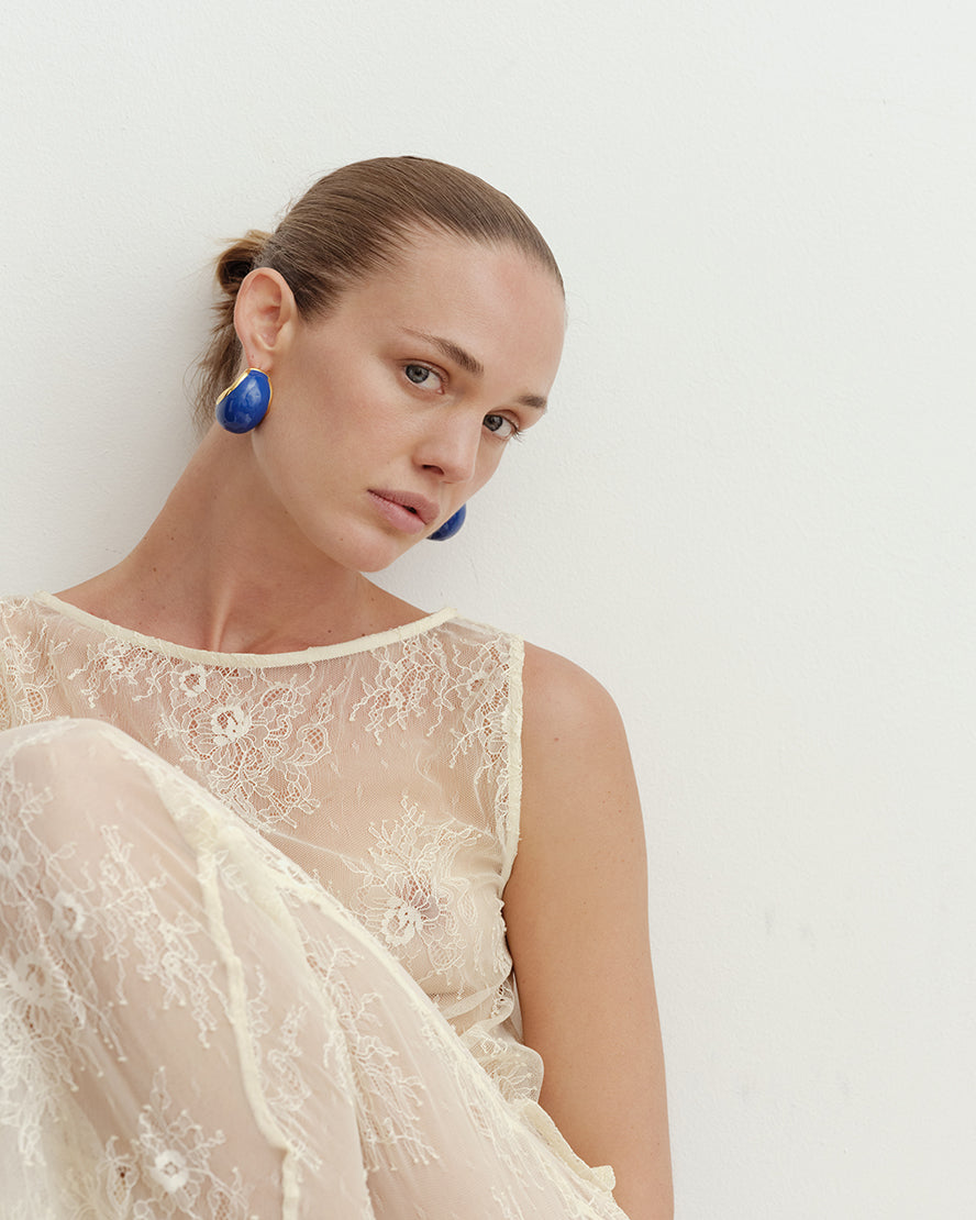 Thiago Earrings in Gold