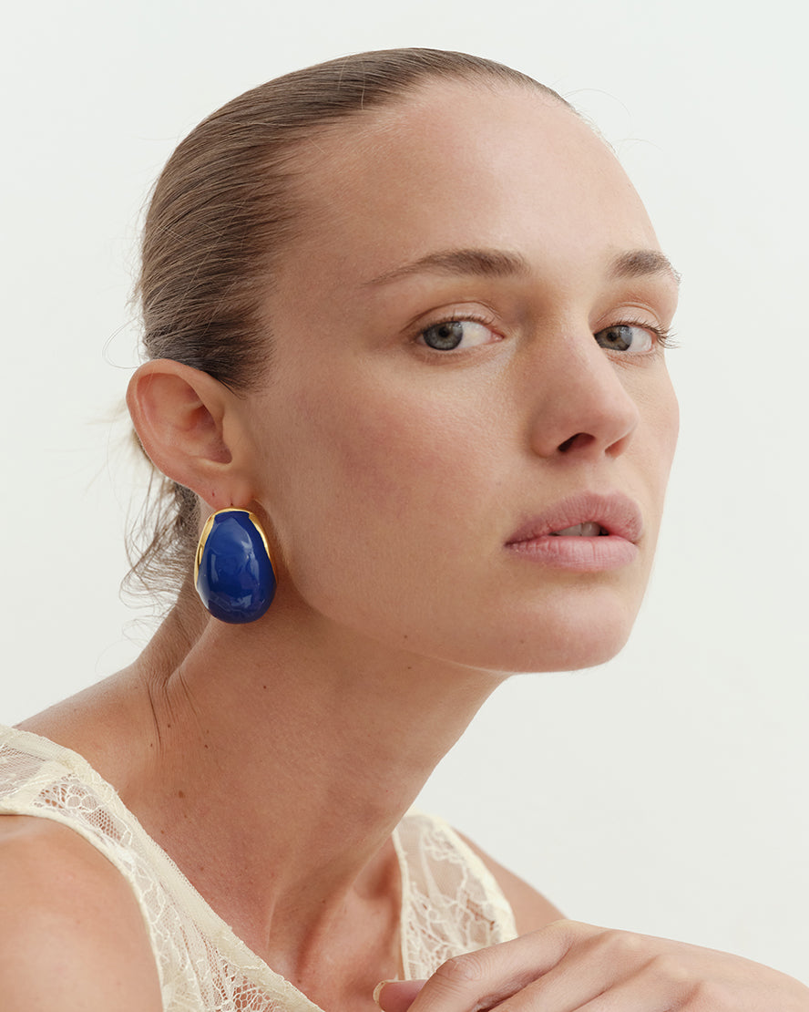 Thiago Earrings in Gold