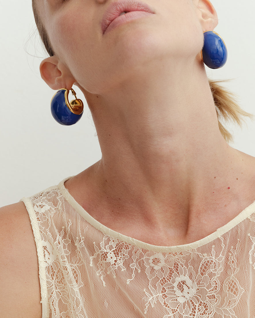 Thiago Earrings in Gold