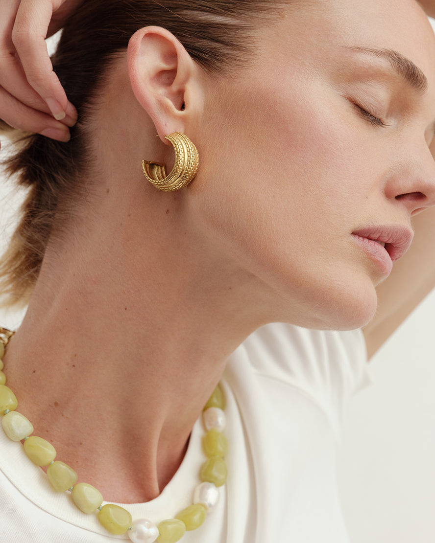 Solaya Necklace Lime