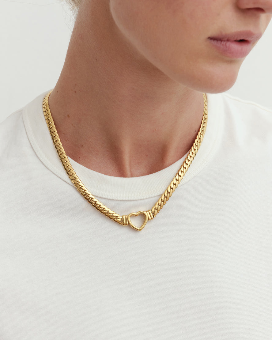 Opal Necklace in Gold