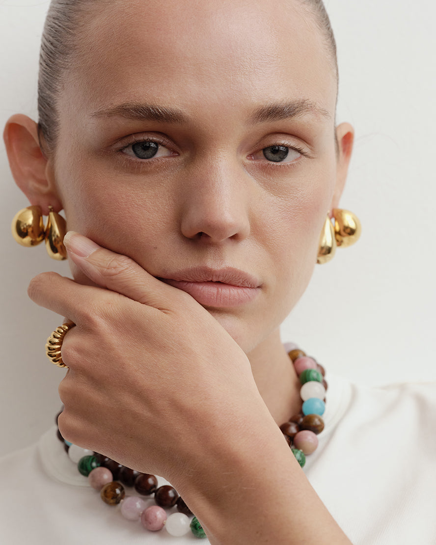 Aurelia Earrings in Gold