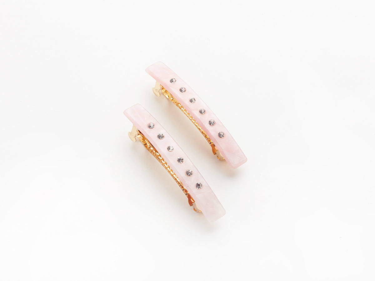 Mafalda Barrettes in Pink