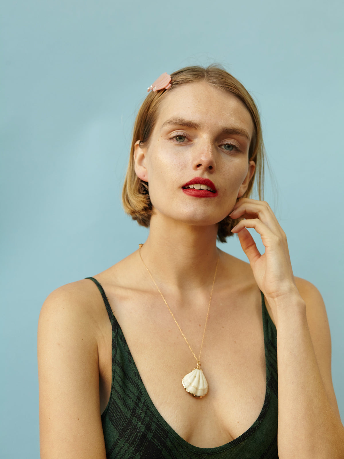 Claudia Clip in Pink