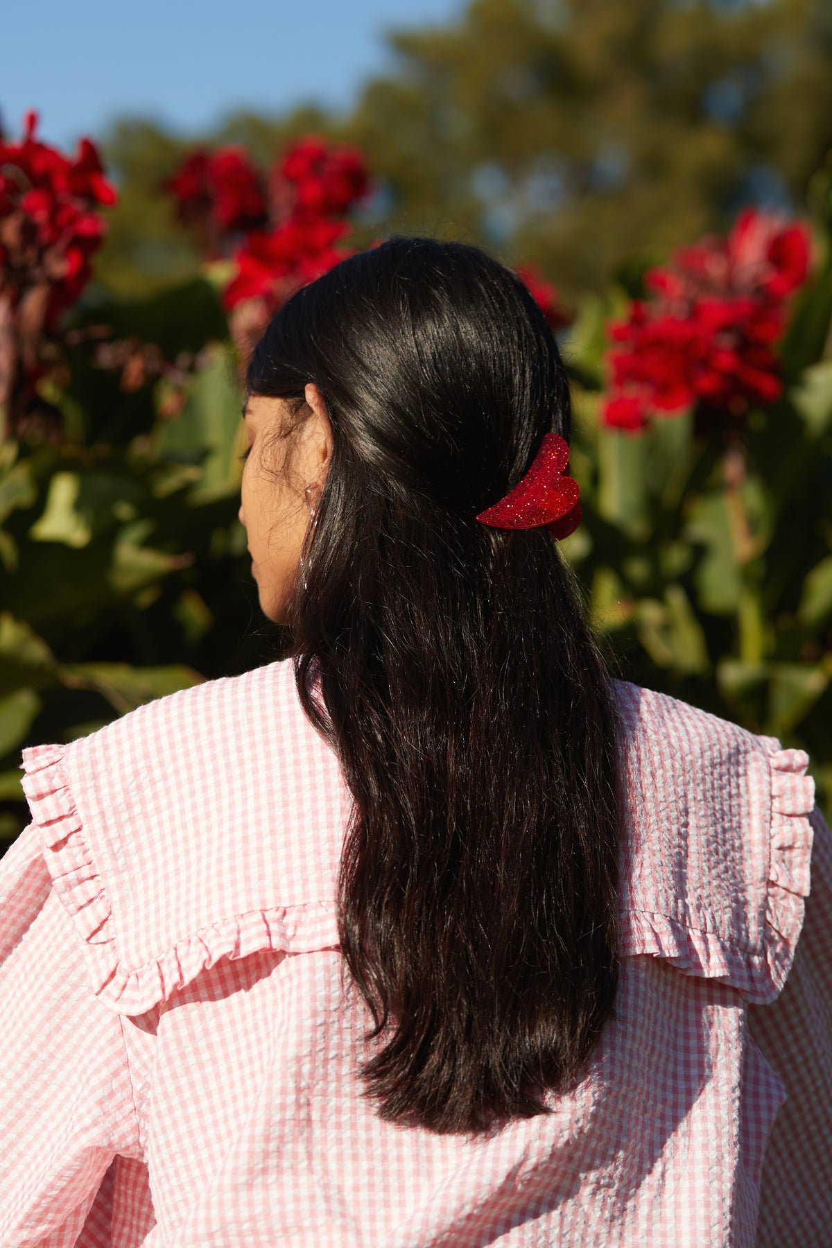 Erin Clip in Red