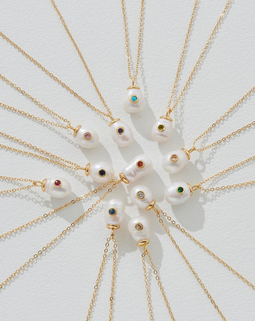 Birthstone Pearl Pendant April