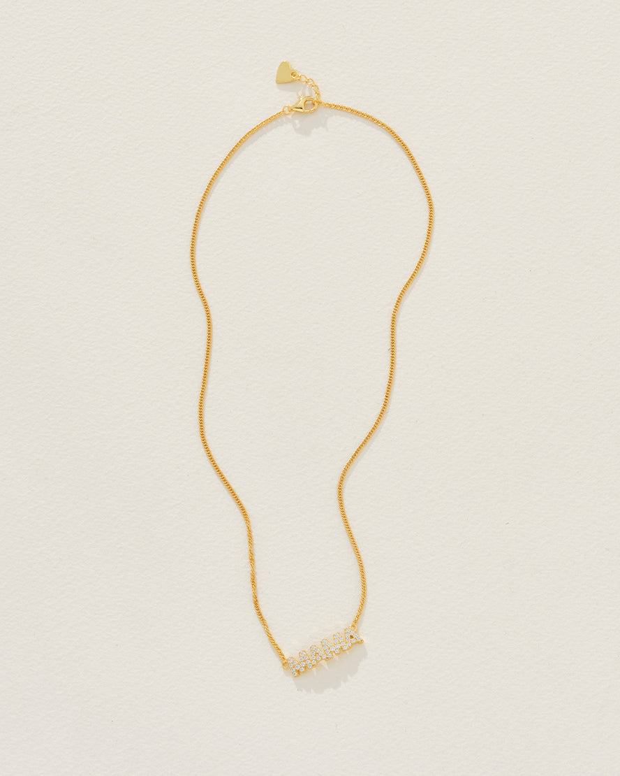 Crystal Mama Necklace