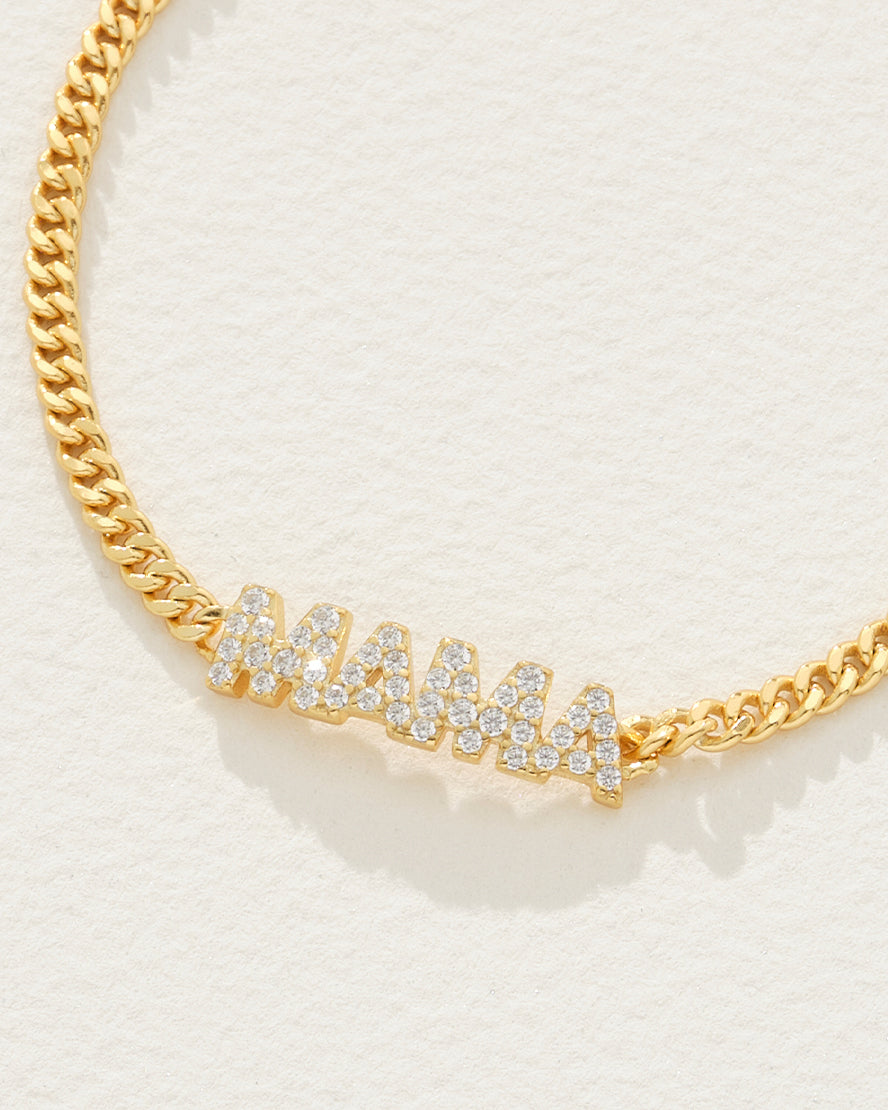 Crystal Mama Bracelet