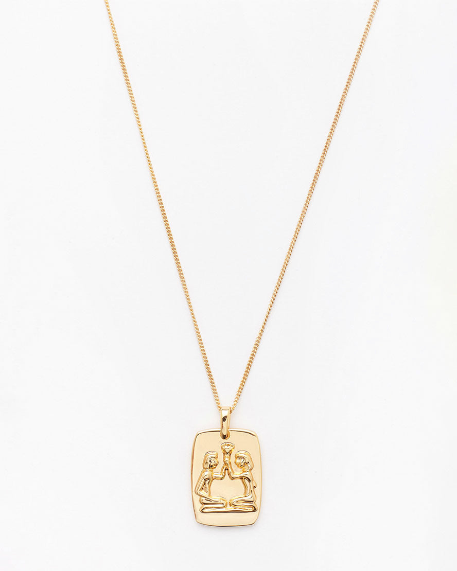 Zodiac Necklace Gemini