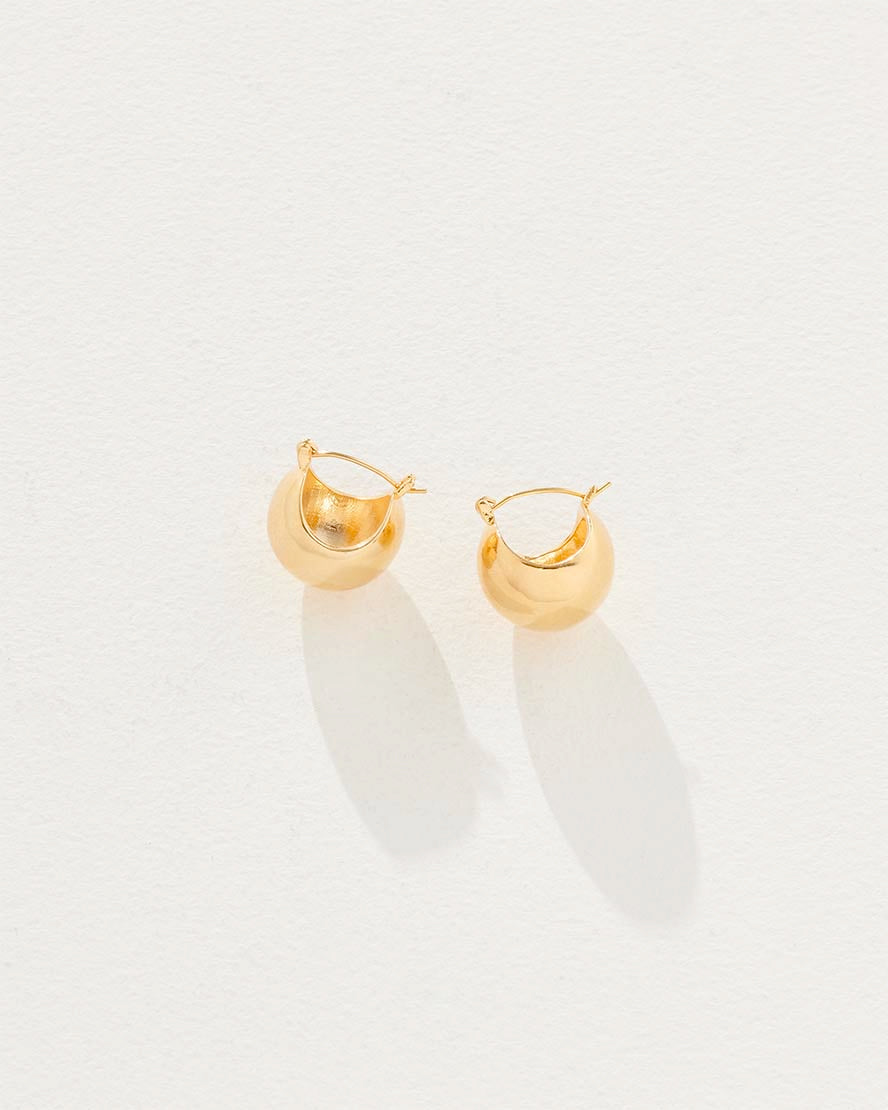 Haven Earrings in Gold