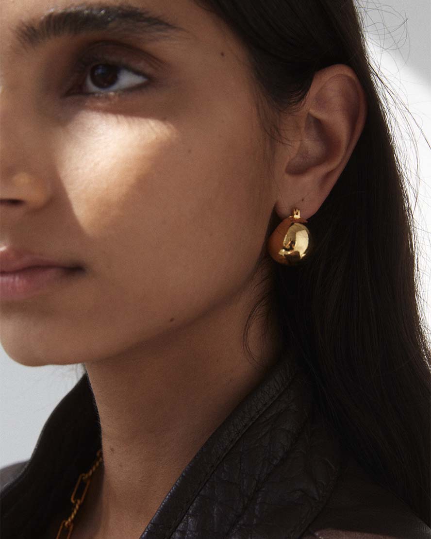 Haven Earrings in Gold