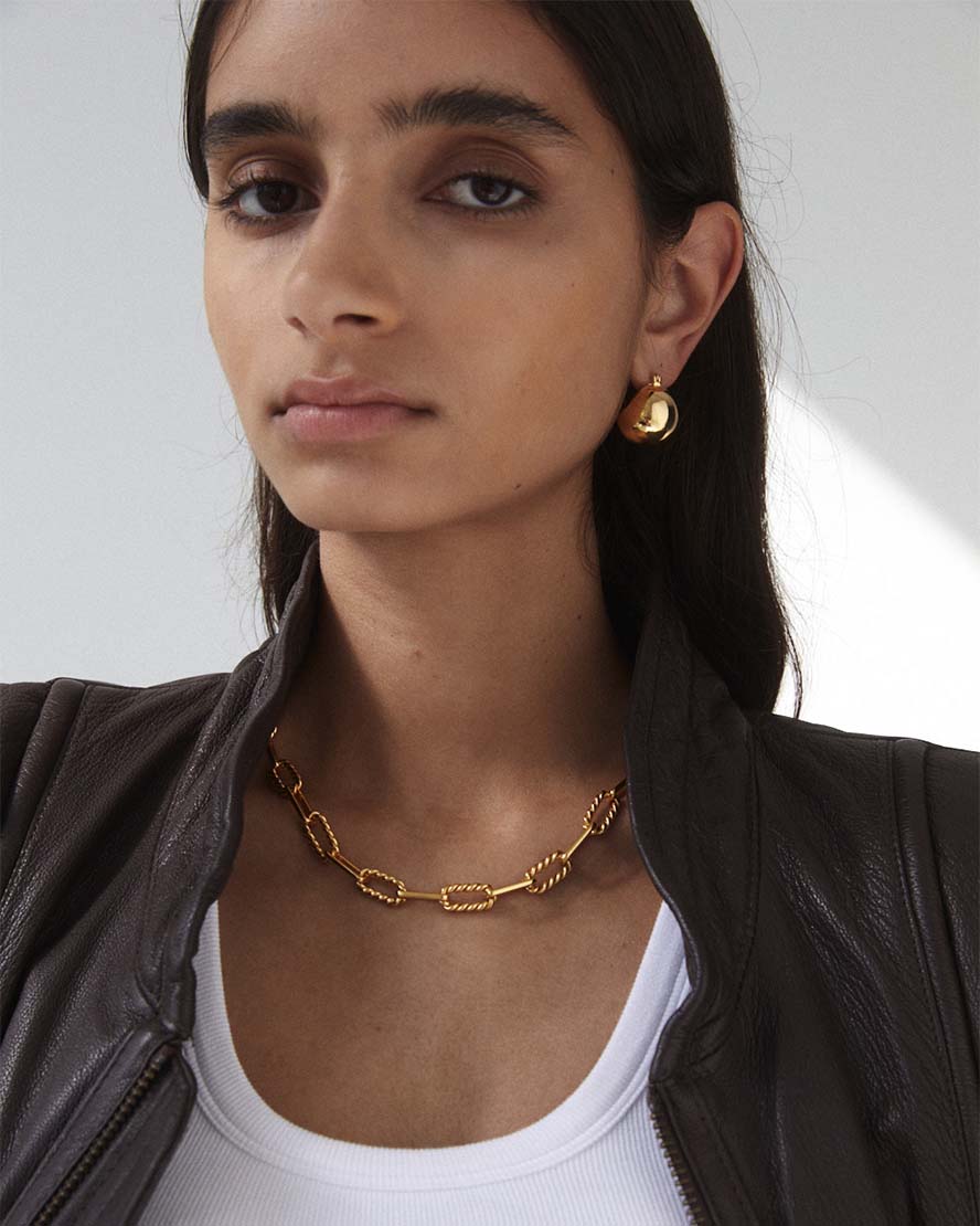 Haven Earrings in Gold