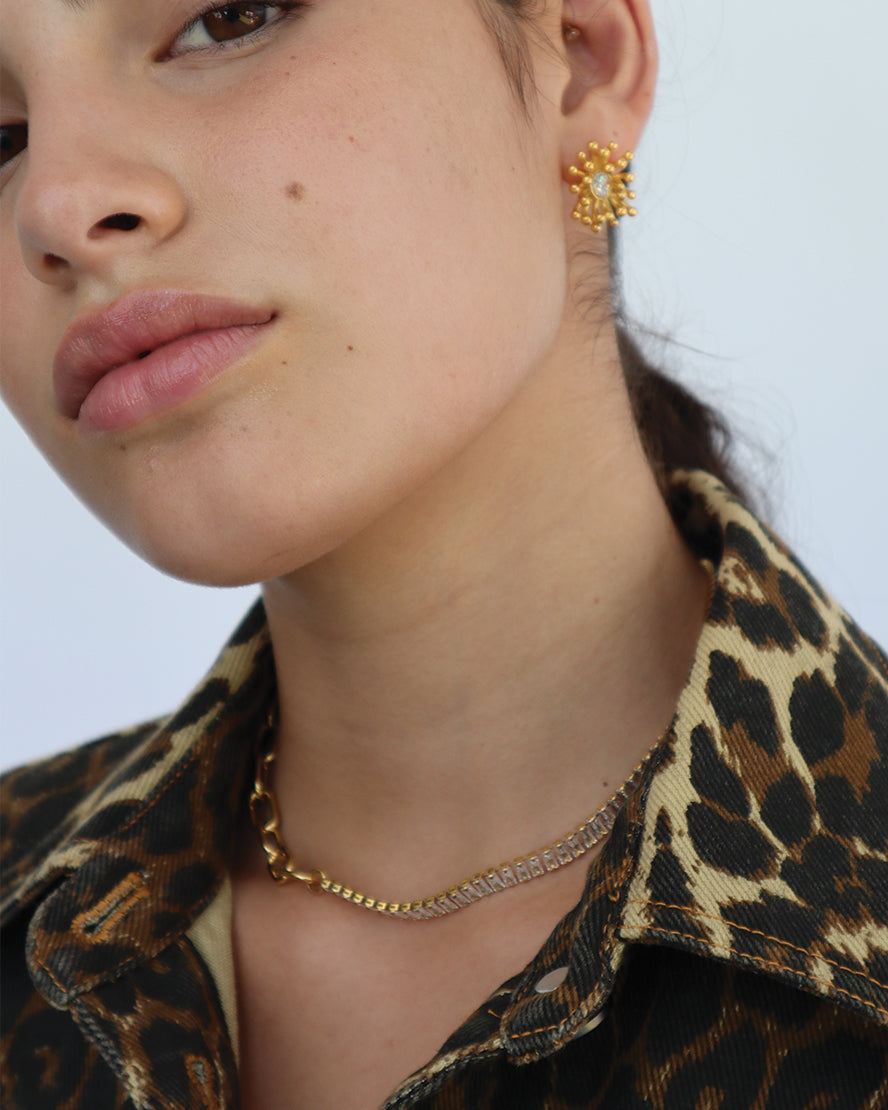 Inara Necklace in Gold