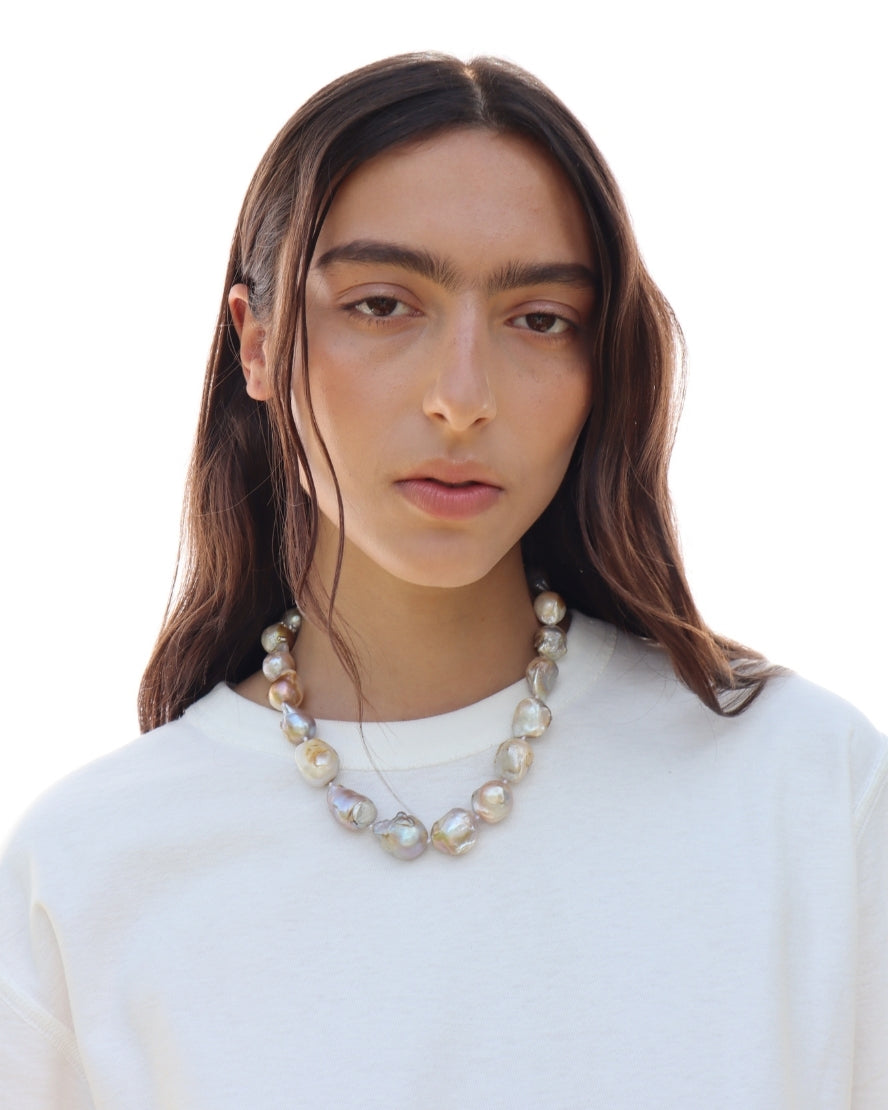 Keshi Strand Pearl Necklace Pre-Order