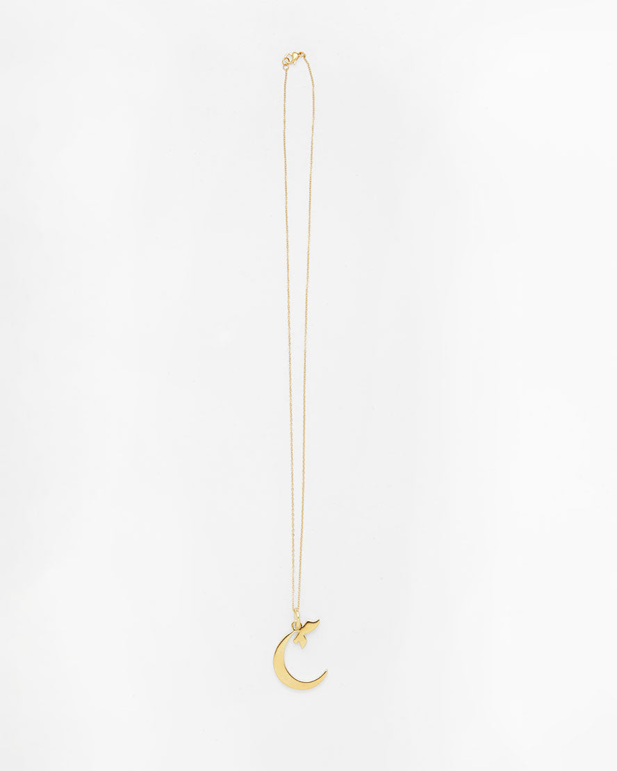 Gold Letter C Necklace