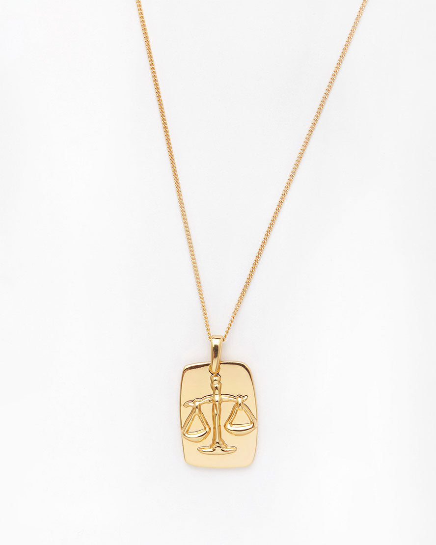 Zodiac Necklace Libra