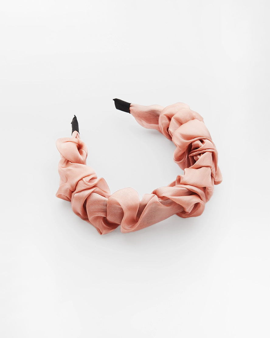 Organza Ruffled Headband