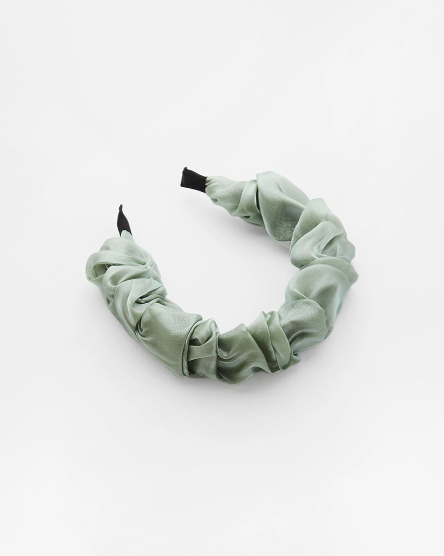 Organza Ruffled Headband