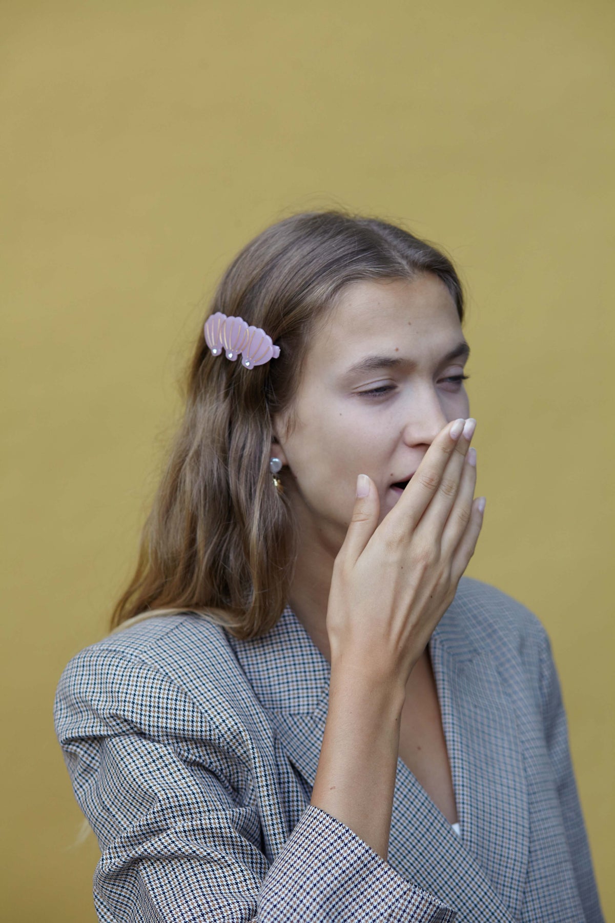 Claudia Clip in Lilac