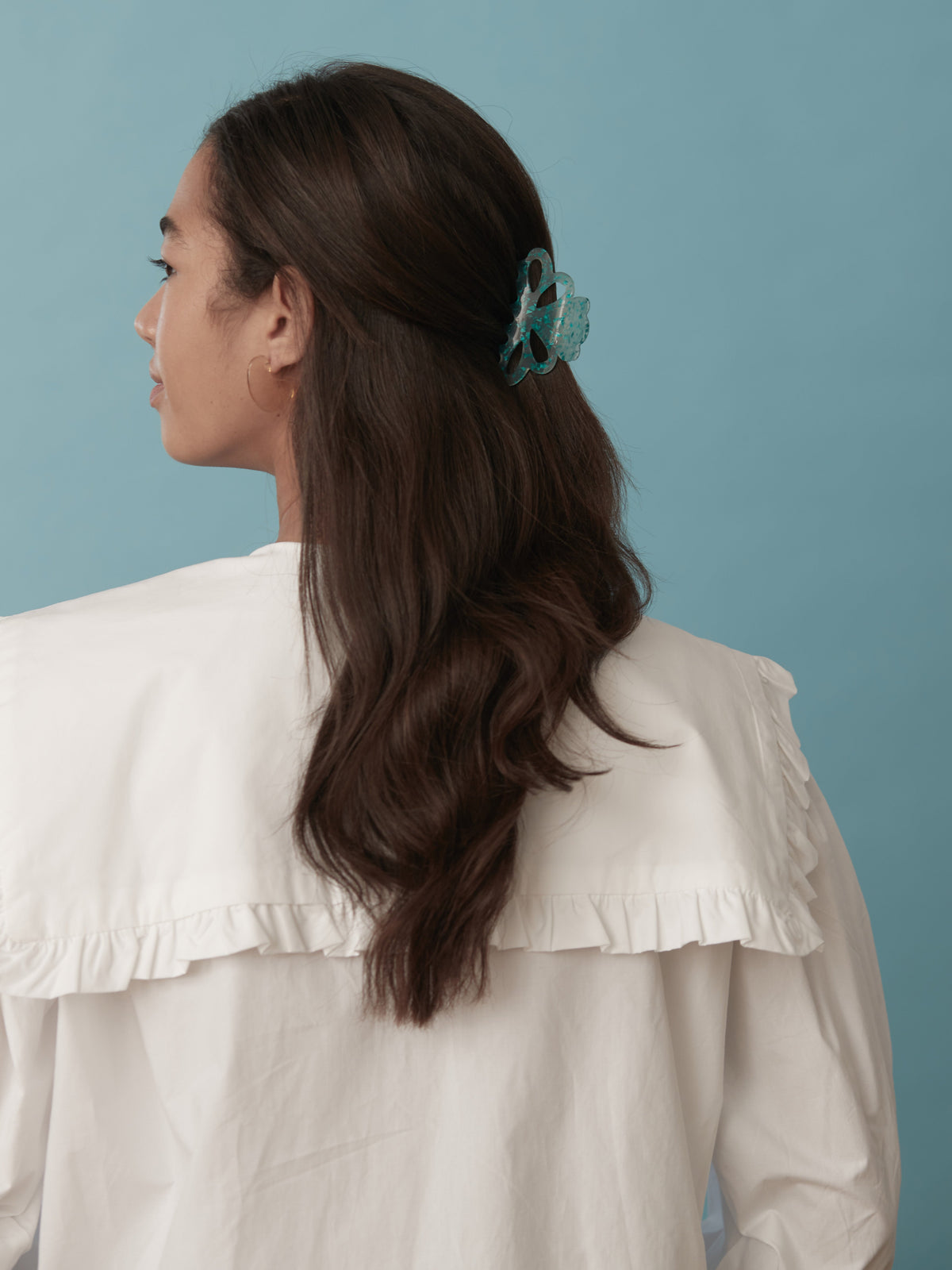 Phoebe Clip Aqua