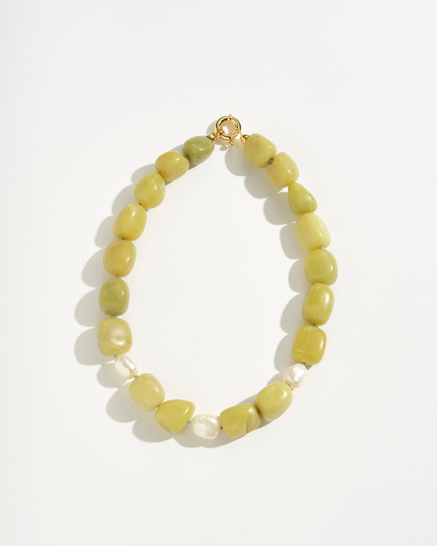 Solaya Necklace Lime