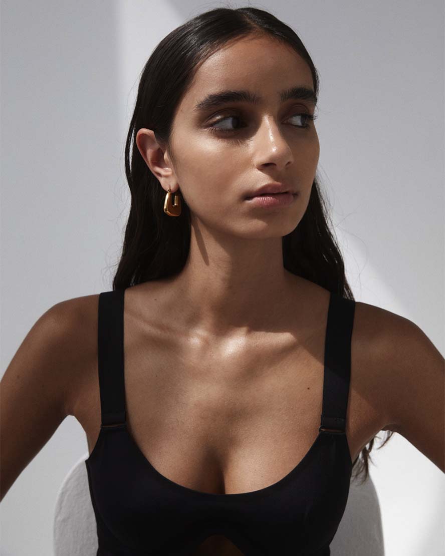 Raegen Earrings in Gold
