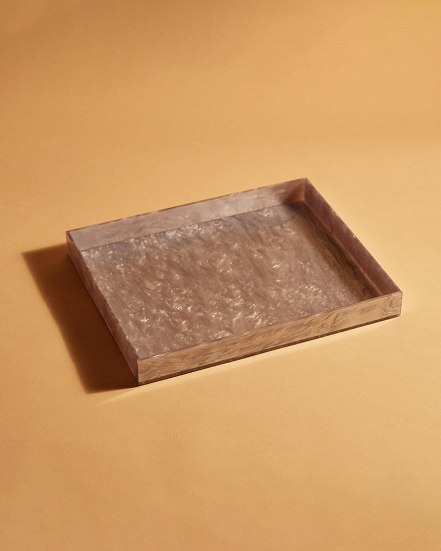 Rectangle Tray Plum