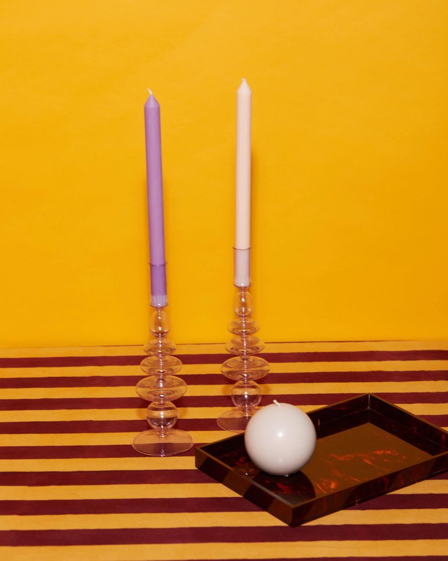 Rectangle Tray Brown Marble