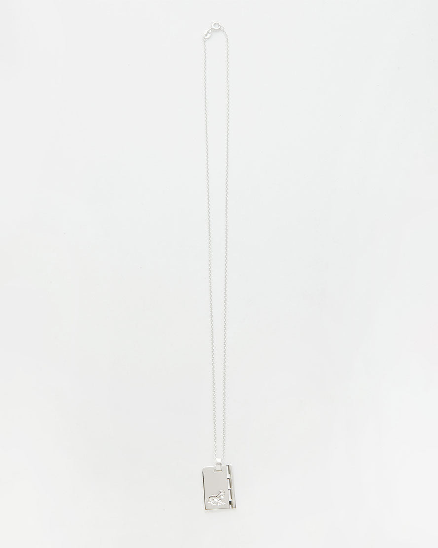 Silver Star Sign Necklace
