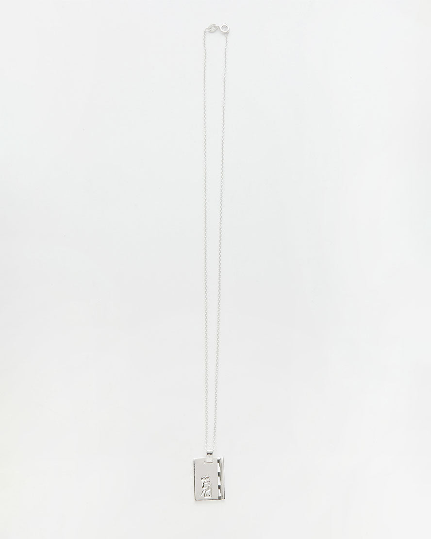 Silver Star Sign Necklace