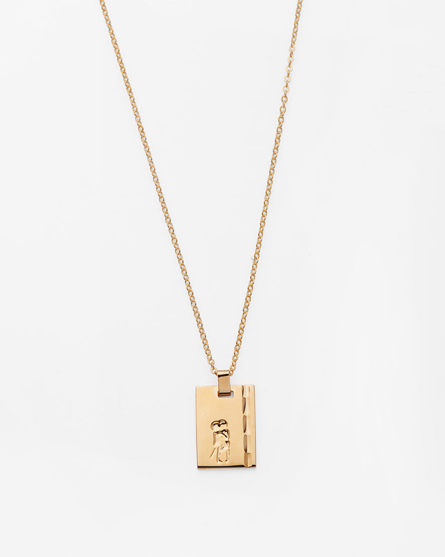 Gold Star Sign Necklace