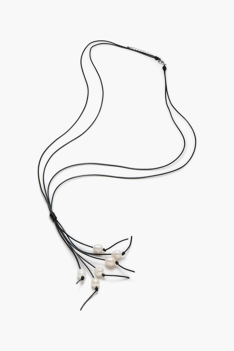 Ellison Necklace White