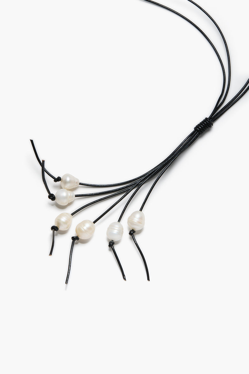 Ellison Necklace White