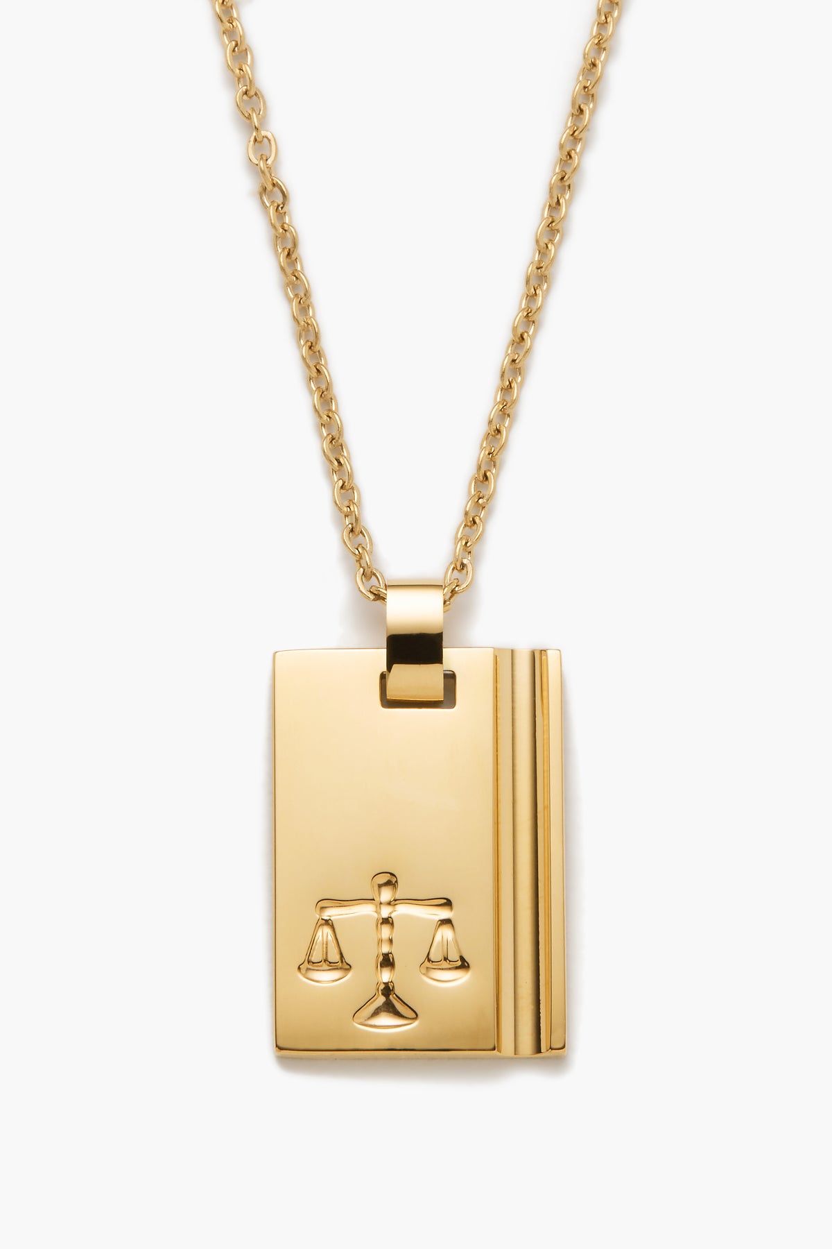 Gold Star Sign Necklace