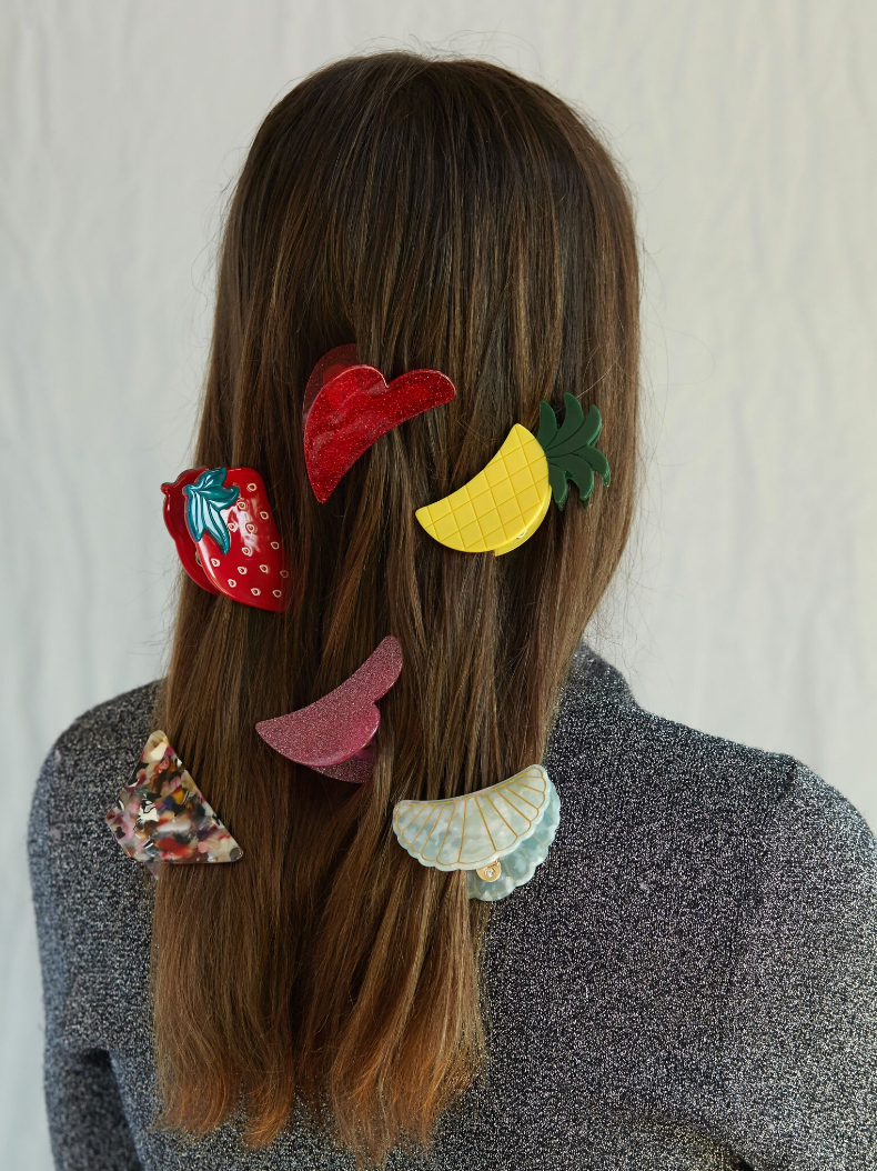Erin Clip in Red