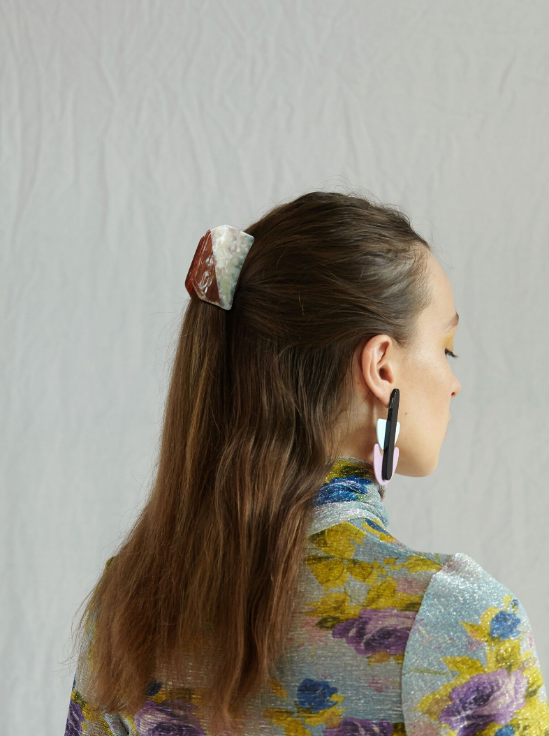 Amelia Clip in Stripes