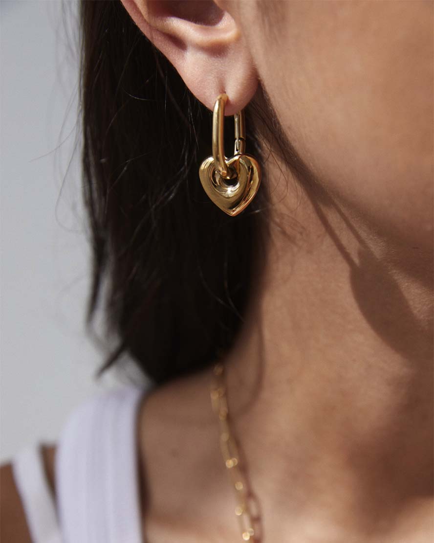 Tatum Earrings in Gold