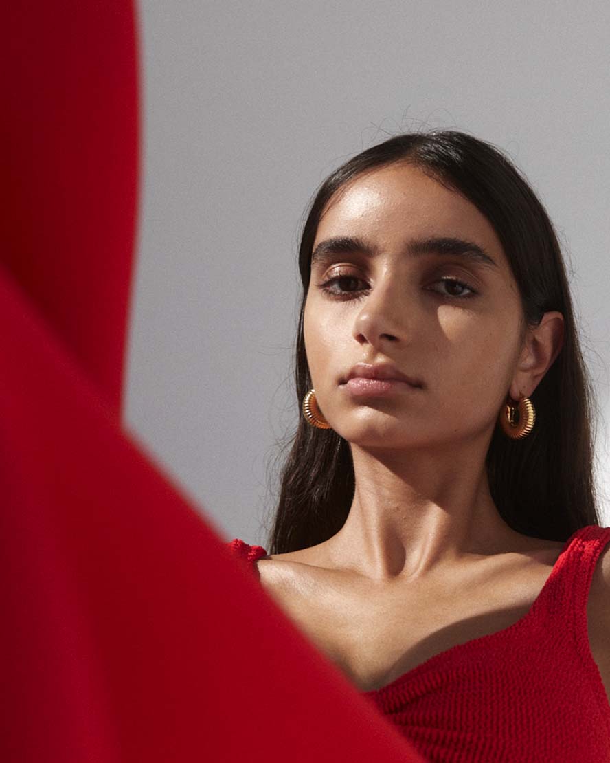 Wanda Earrings in Gold