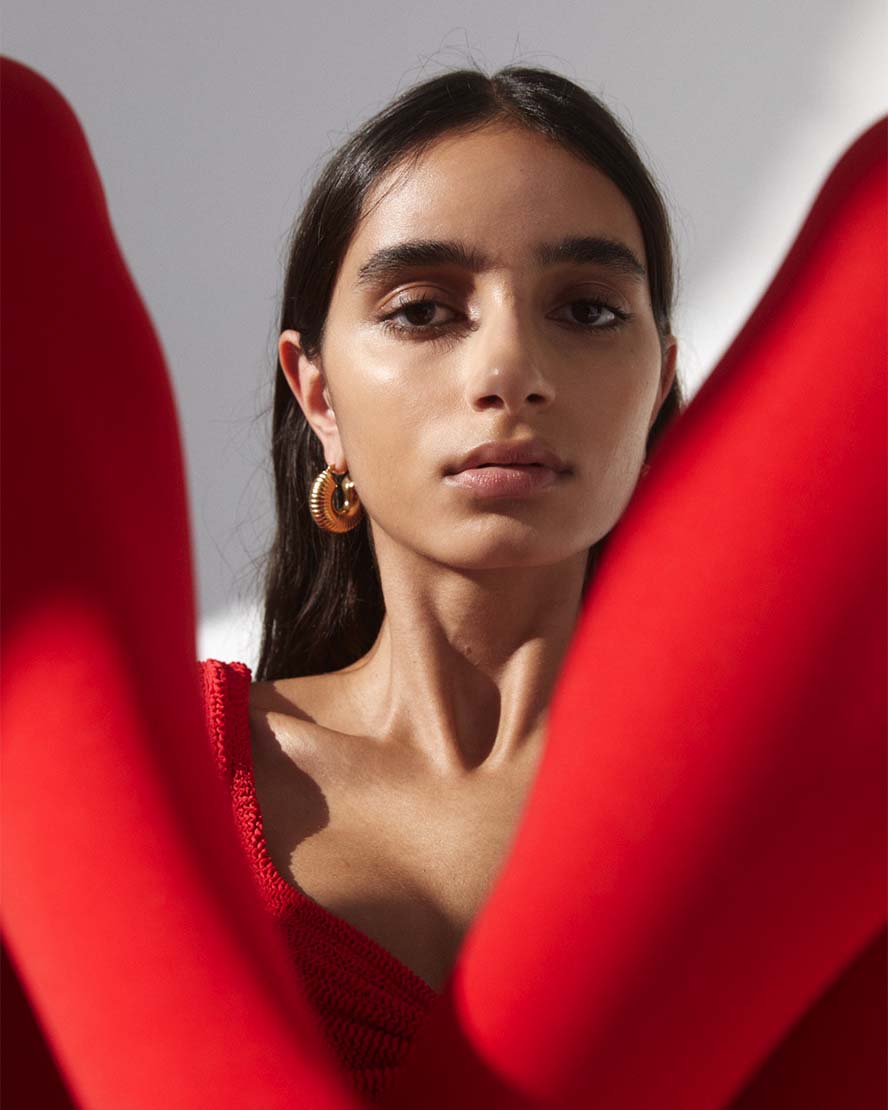 Wanda Earrings in Gold