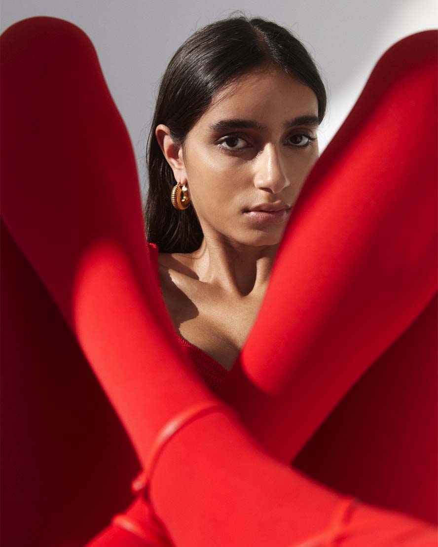 Wanda Earrings in Gold