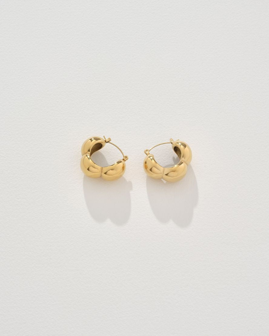Wyatt Earrings in Gold