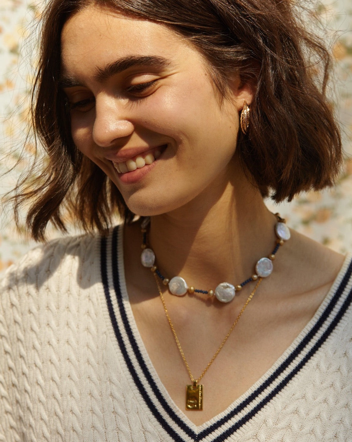 Gold Star Sign Necklace Pisces - Reliquia Jewellery