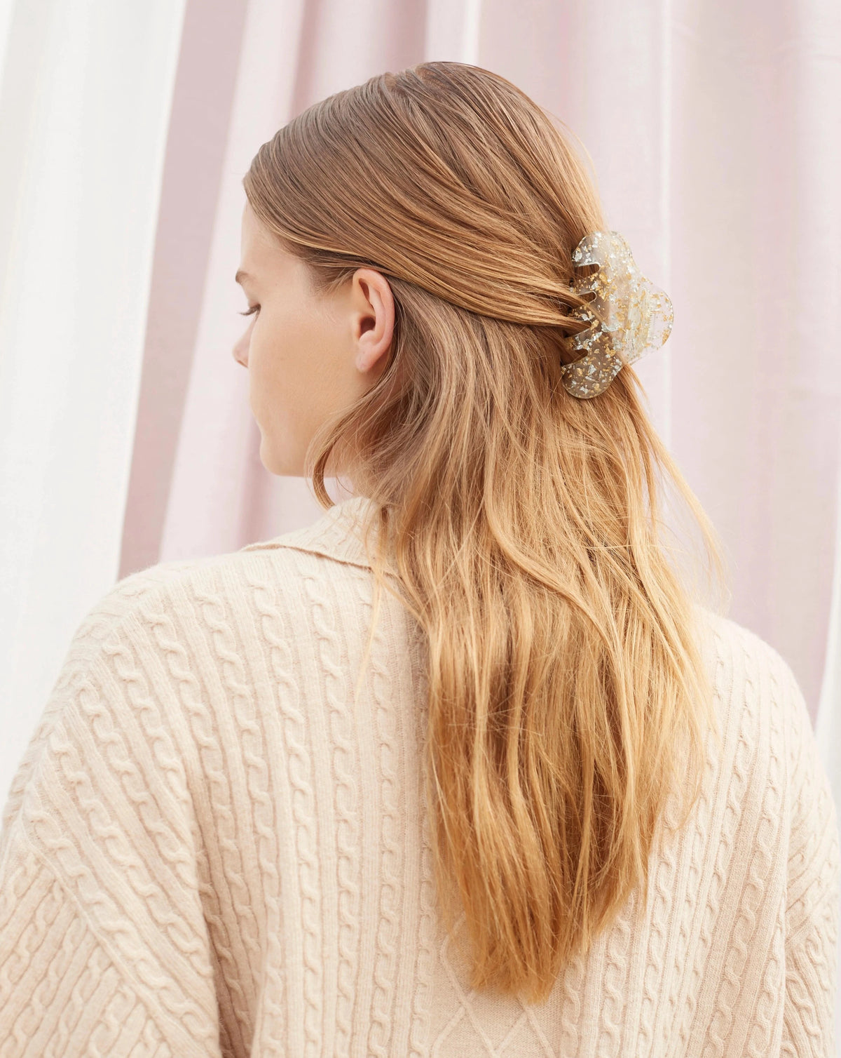 Agata Clip Clear - Reliquia Jewellery