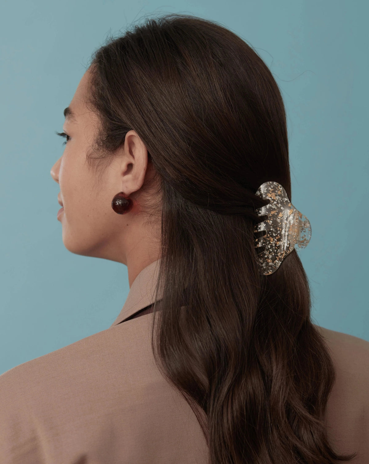 Agata Clip Clear - Reliquia Jewellery