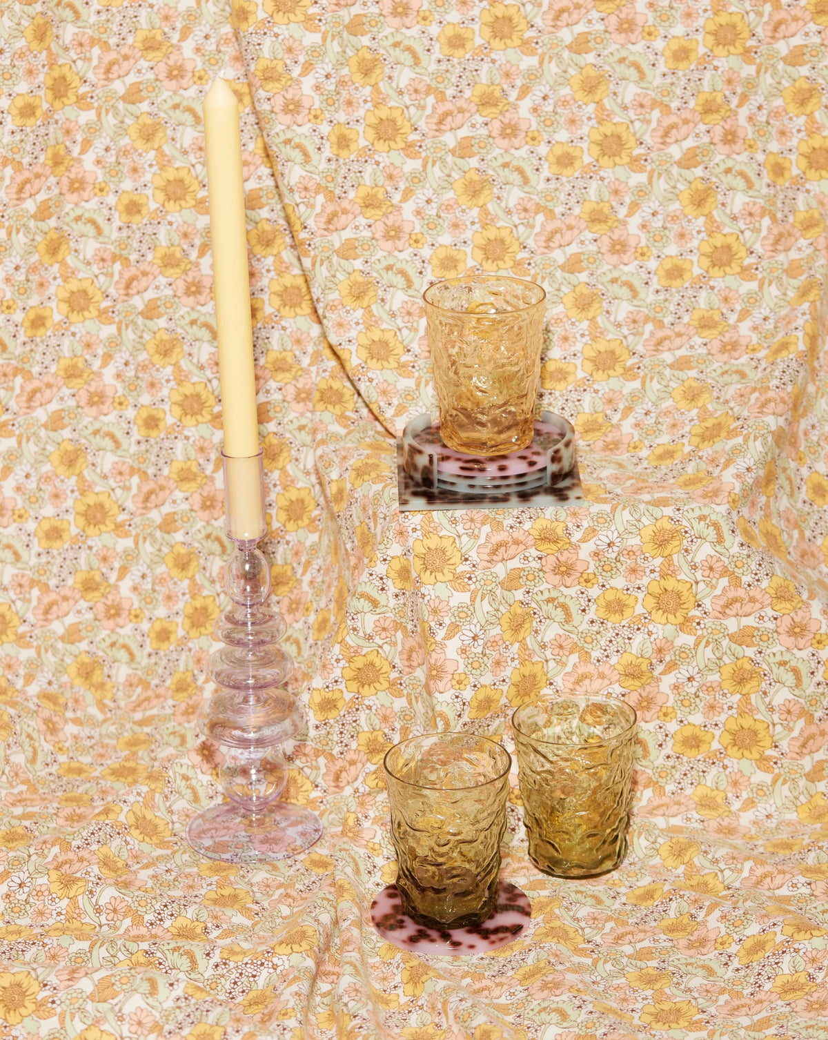 Cascais Cup Set in Amber - Reliquia Jewellery