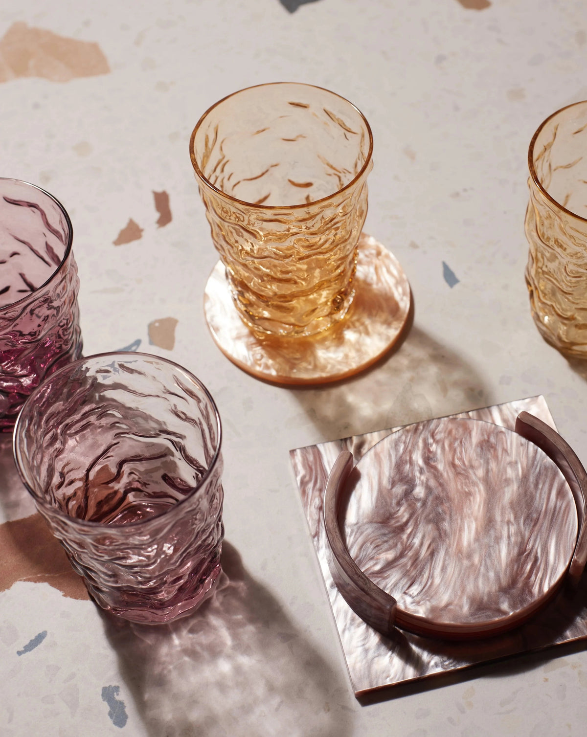 Cascais Cup Set in Purple - Reliquia Jewellery